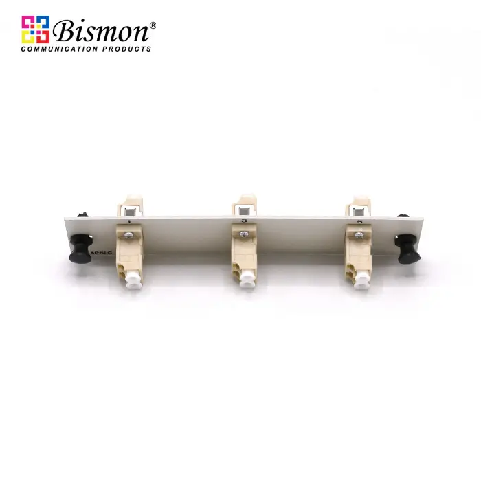6 LC Snap-in adapter plate Multi-mode(OM2) duplex Full set